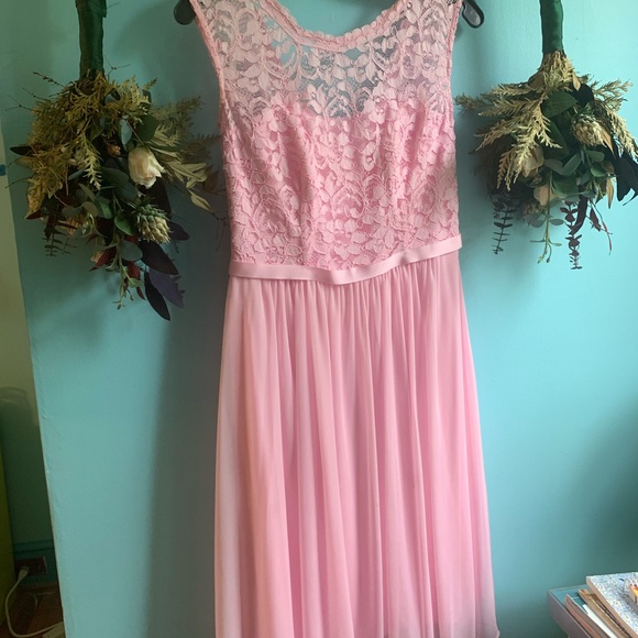 David’s Bridal shade ticketed bridesmaid dress - Picture 2 of 7